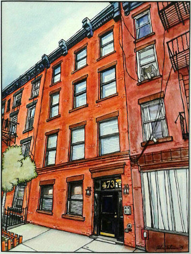 brooklyn brownstone tebeau