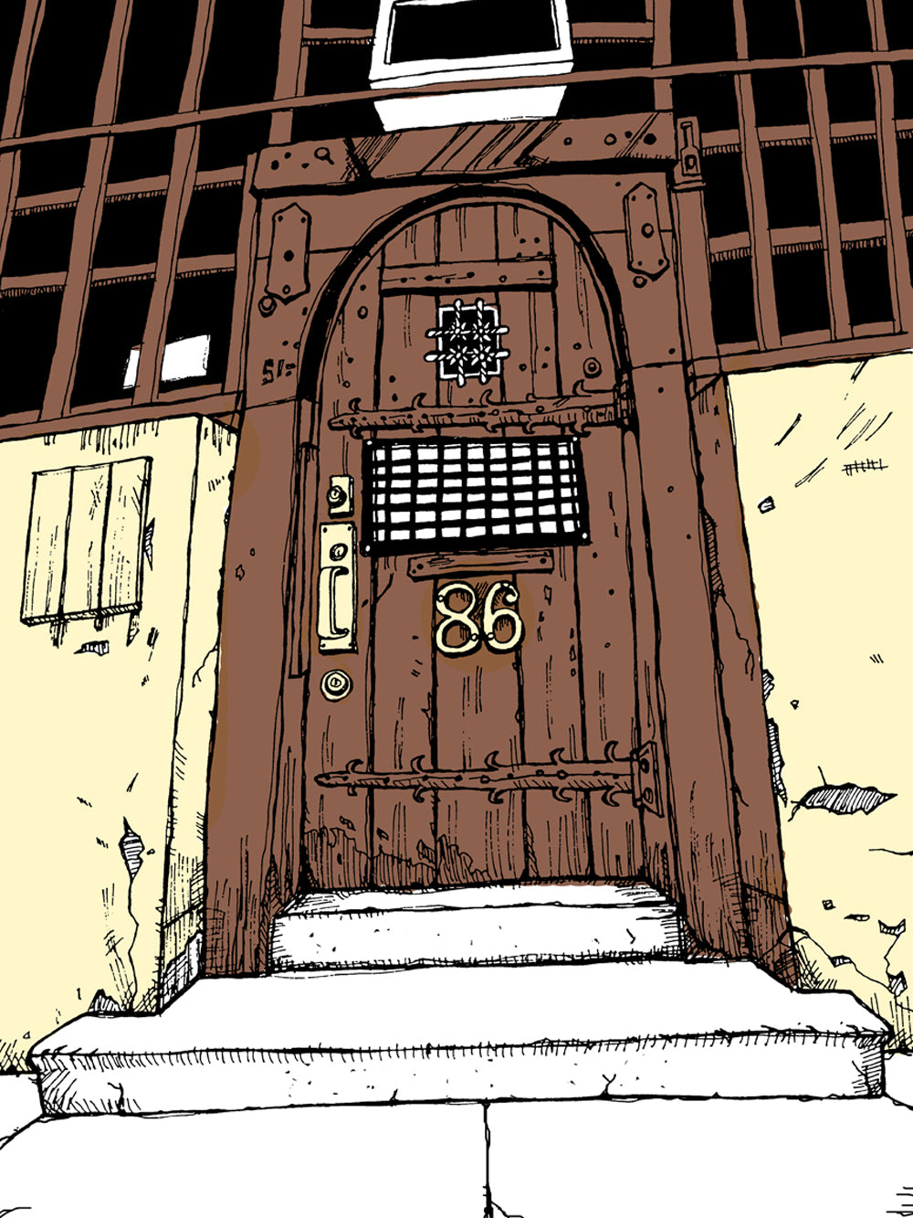 Chumley's Bar (the OLD DOOR) of New York, signed prints