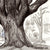 Champion American Elm Tree • Ann Arbor, MI • Signed Art Prints by John Tebeau