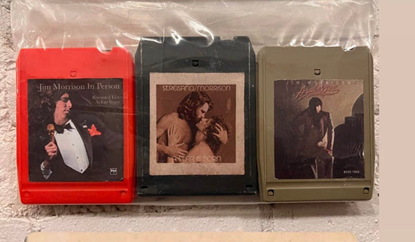 Vintage Jim Morrison 8-Tracks (1973, 1976, 1978)