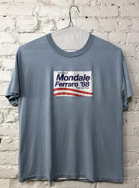 Re-Elect Mondale Ferraro 1988 "vintage" t-shirt