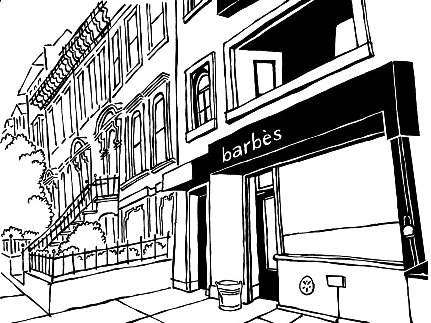 barbes of brooklyn original art by john tebeau